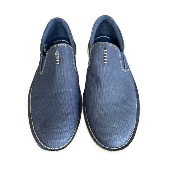 Clarks Men\'s Forge Free Dark Blue Casual Comfort Slip-On Loafers Size 11.5 main image 9